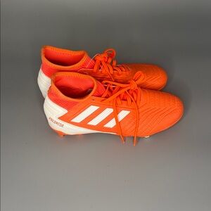 adidas Predator 19.3 FG Women's Soccer Cleats - Hi-Res Coral / White Sz 5